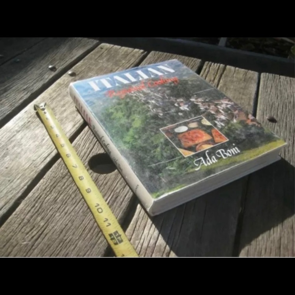 Coffee Table Italian Cookbook